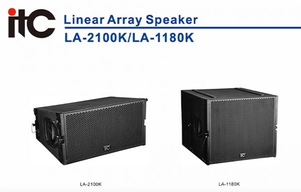 iTC LA-2100K/LA-1180K Linear Array Speaker