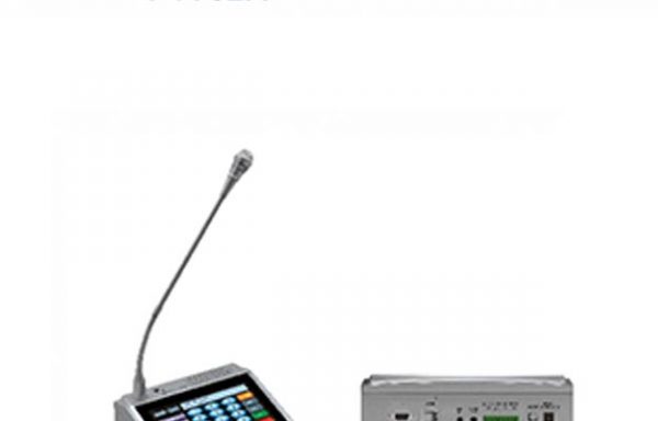 iTC T-7702A Desktop Intercom Paging Microphone with 7 Inches Touch Screen