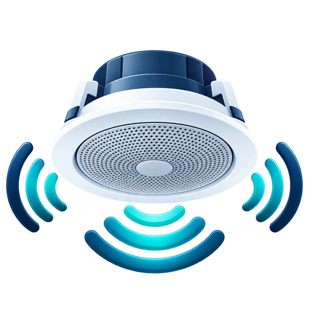 public addressing system and background music systems